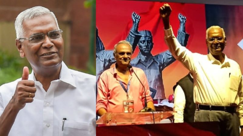 D raja will continue as cpi national secretary