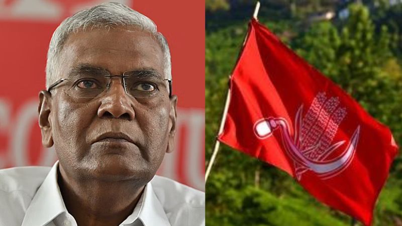cpi meeting without D raja's presence