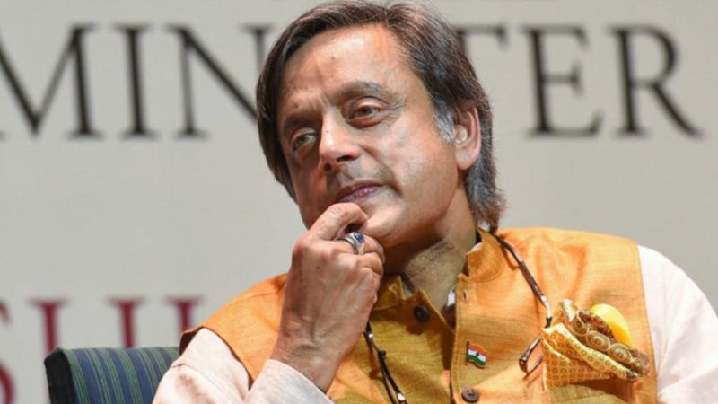 shashi tharoor tweet about internal letter leaked to media