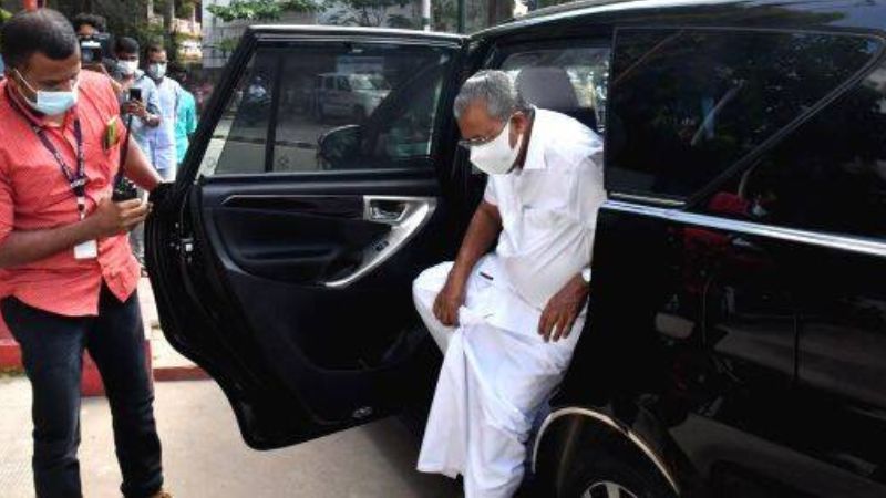 pinarayi vijayan's europe trip cancelled