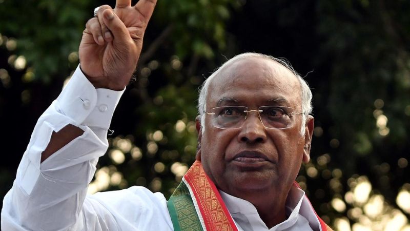 mallikarjun kharge will take charge as AICC president tomorrow