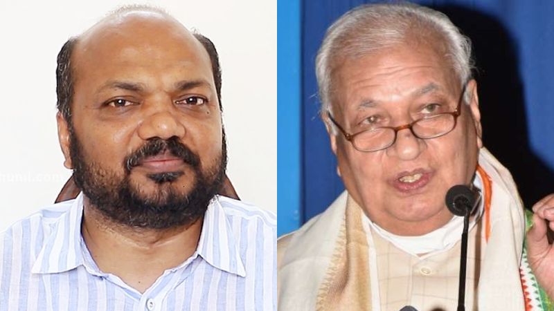 p rajeev against arif mohammad khan
