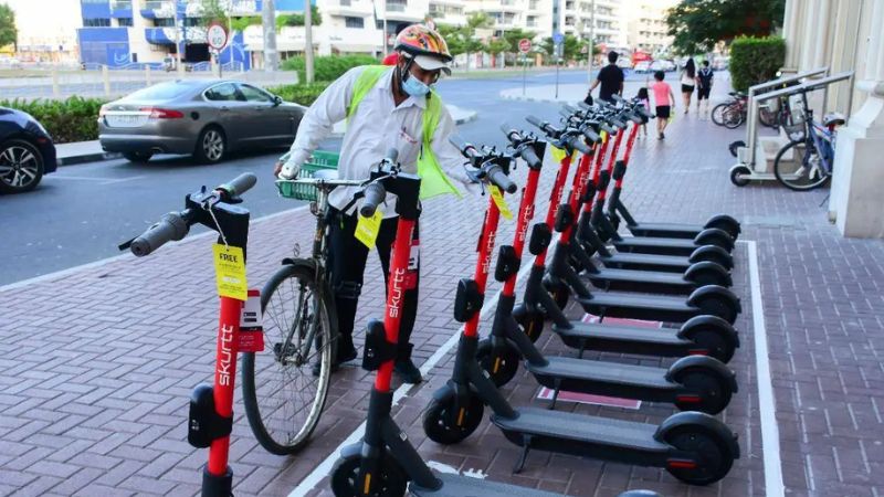 : 11 new places allotted for use E Scooter at dubai