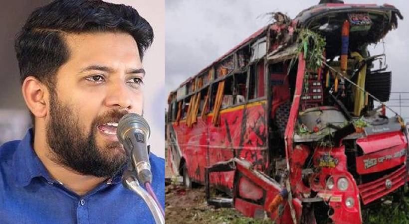 Vadakkanchery accident, Shafi Parambil criticizes the police