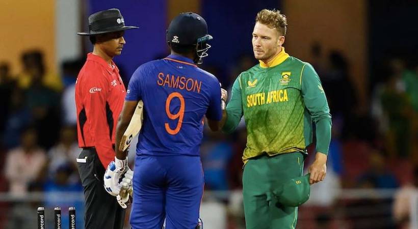 India lost against South Africa; Sanju top scorer