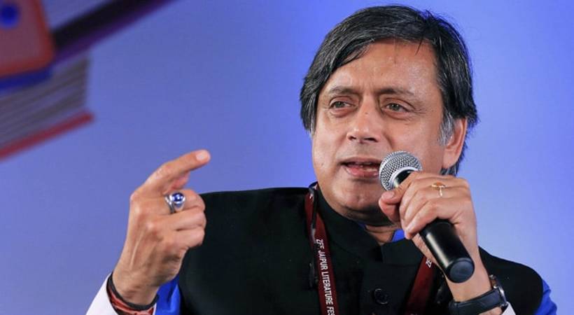 kerala leadership ignoring Congress president candidate Dr. Shashi Tharoor