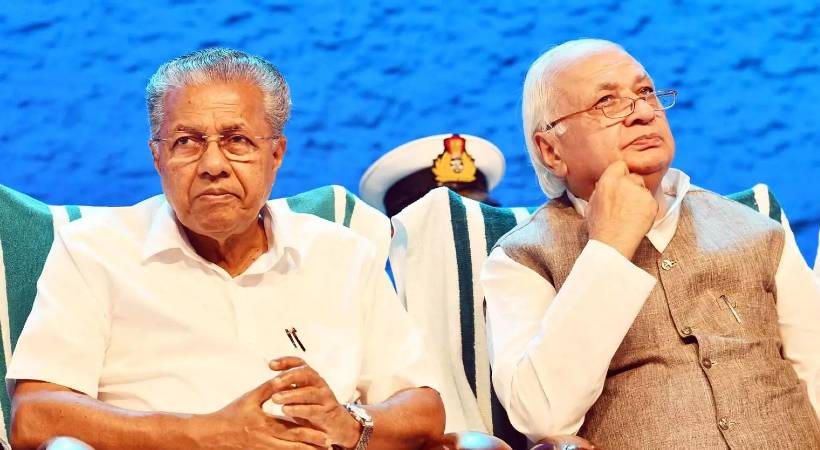 Pinarayi Vijayan criticized Arif Mohammad Khan