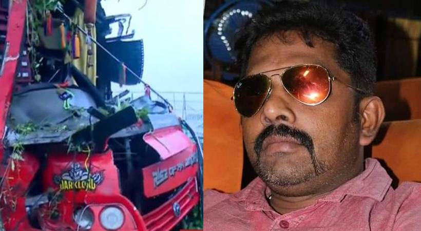 Vadakkencherry accident driver was caught with injuries