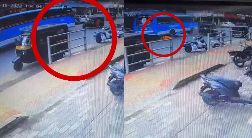 accident; housewife died in thiroor