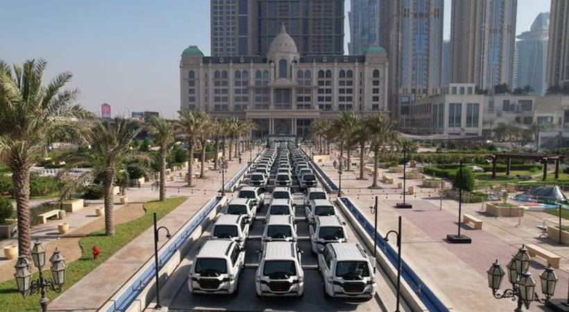 Khalaf Al Habtoor donates 100 cars to Dubai Police