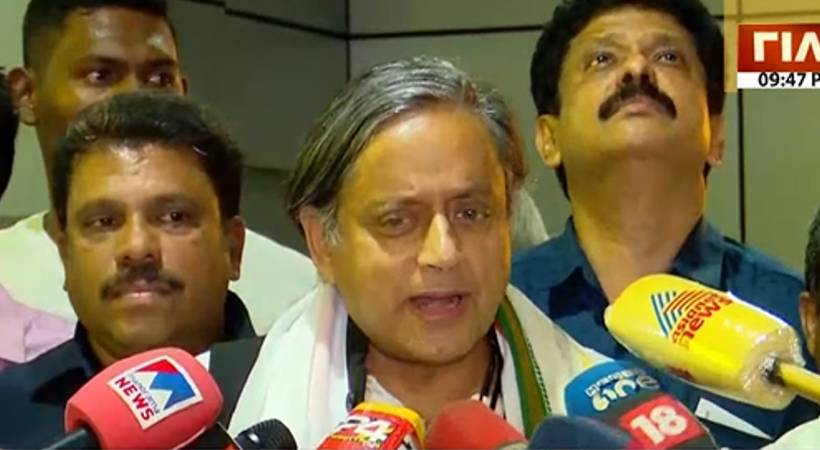 Will get more than 100 votes from Kerala; Shashi Tharoor