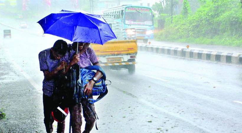widespread rains Kerala 5 days