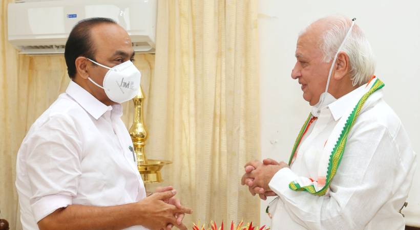 VD Satheesan supports Arif Mohammad Khan