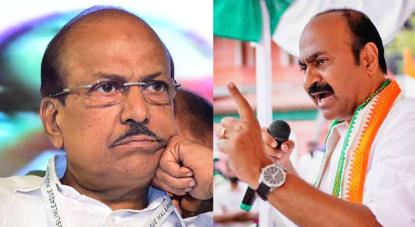 Muslim League against Arif Mohammad Khan, Congress in favor
