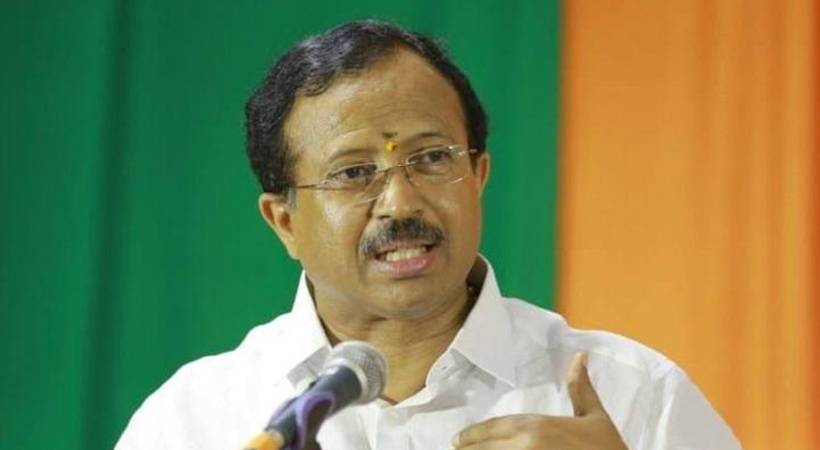 Union Minister V Muraleedharan against Pinarayi Vijayan