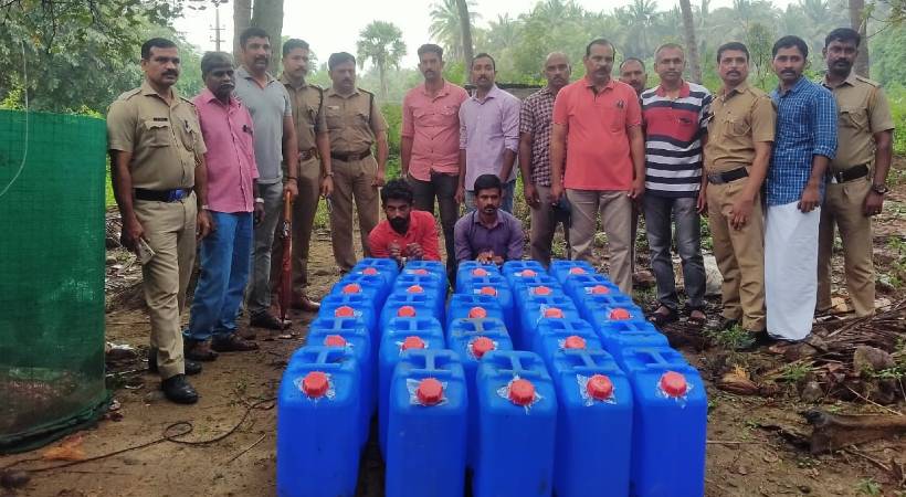 Palakkad huge spirit hunt