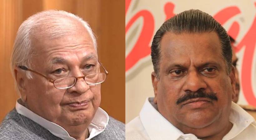 EP Jayarajan criticizes Arif Mohammad Khan