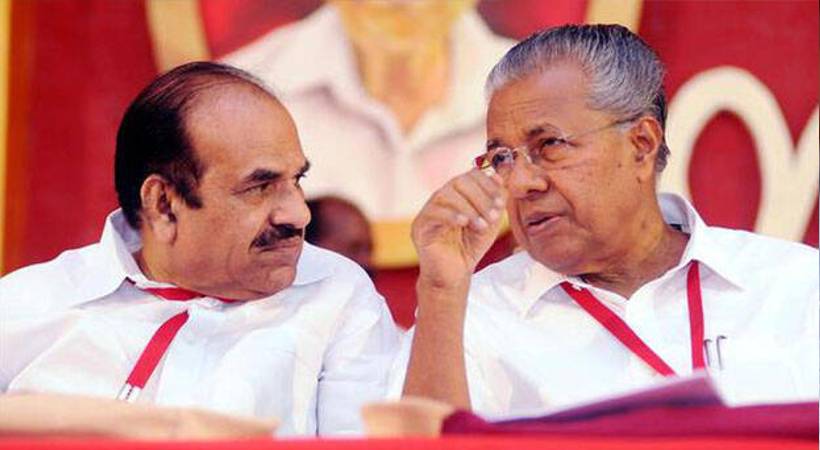 Kodiyeri Dearest Comrade and Brother: Pinarayi Vijayan