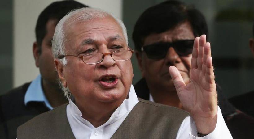 LDF protests against Arif Mohammad Khan