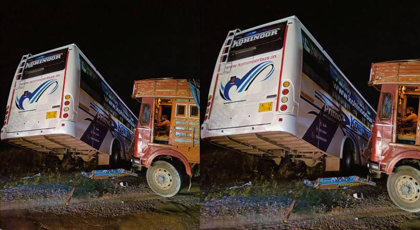tourist bus accident kasaragod