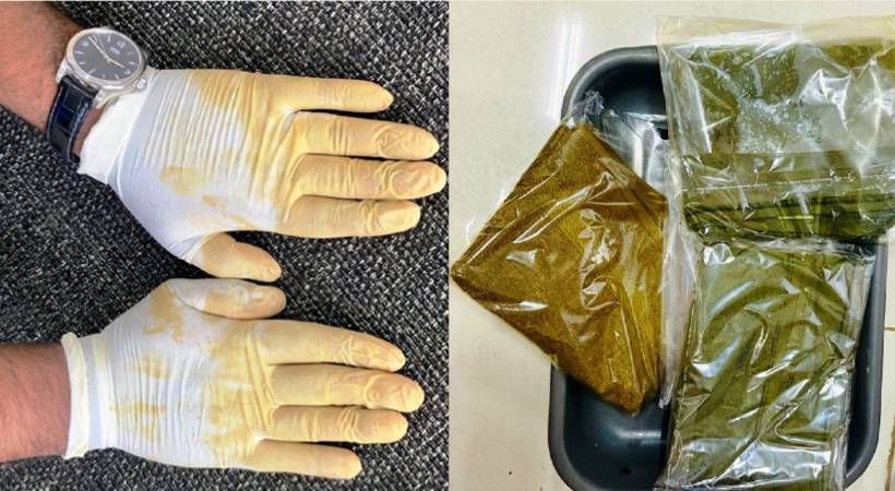 Passenger caught with gold in Nedumbassery