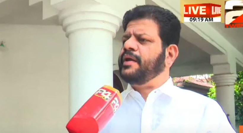 vk sreekantan mp accident