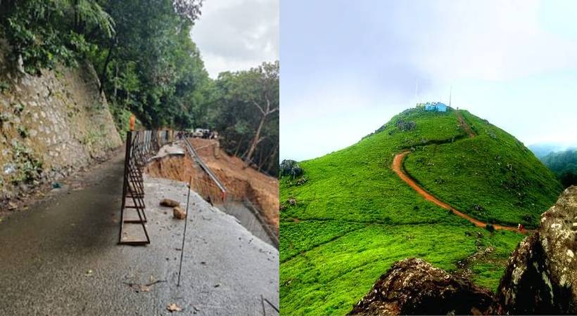 Ponmudi is completely isolated as the road has collapsed
