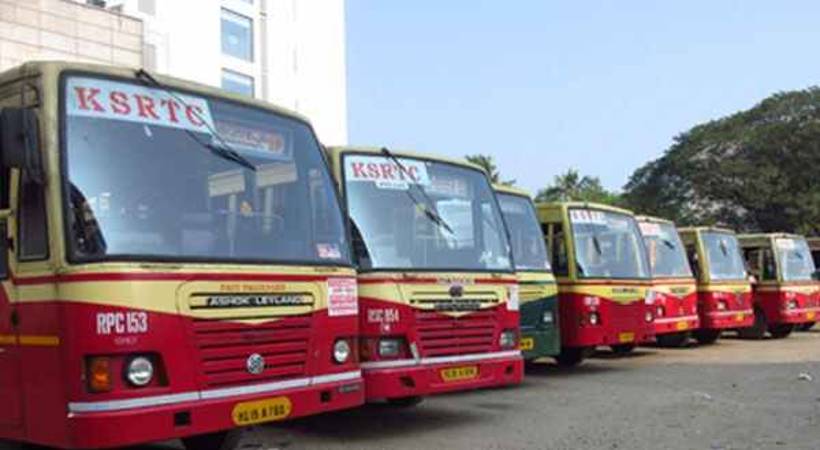 KSRTC employees received salary
