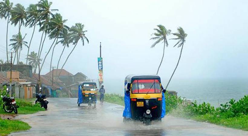 Rain in Kerala till Saturday