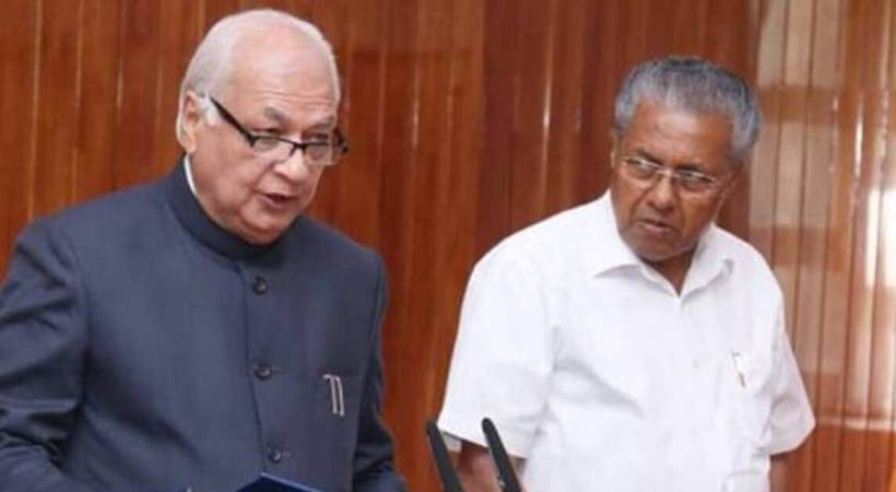 Arif Mohammad Khan mocks Pinarayi Vijayan