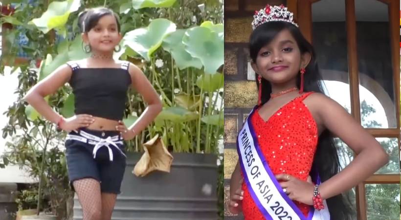 10 year old from idukki junior model international