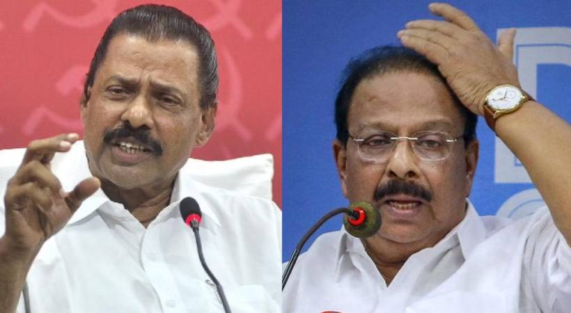 CPIM against K. Sudhakaran kpcc