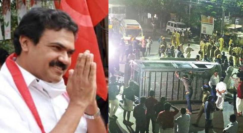 Jose K. Mani support Vizhinjam protesters