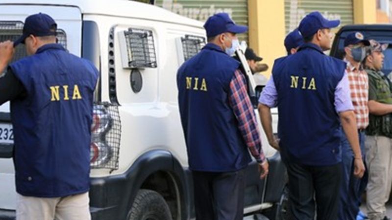 nia raid in multiple areas over gunda gangs