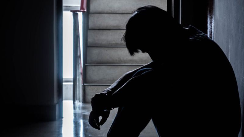 young man threatened to commit suicide