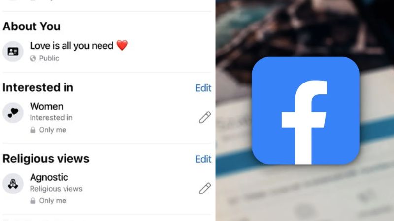 no religious and political view in facebook account from december 1