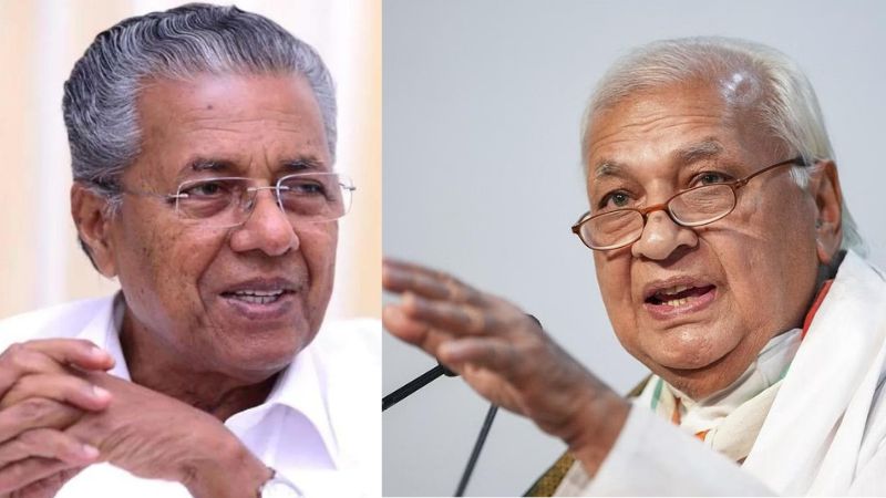 governor sent letter to President against pinarayi vijayan