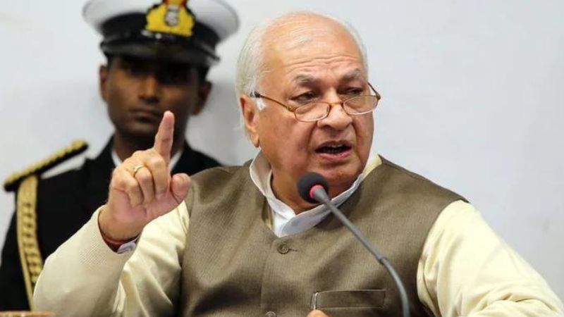 resolution passed against Governor arif mohammad khan