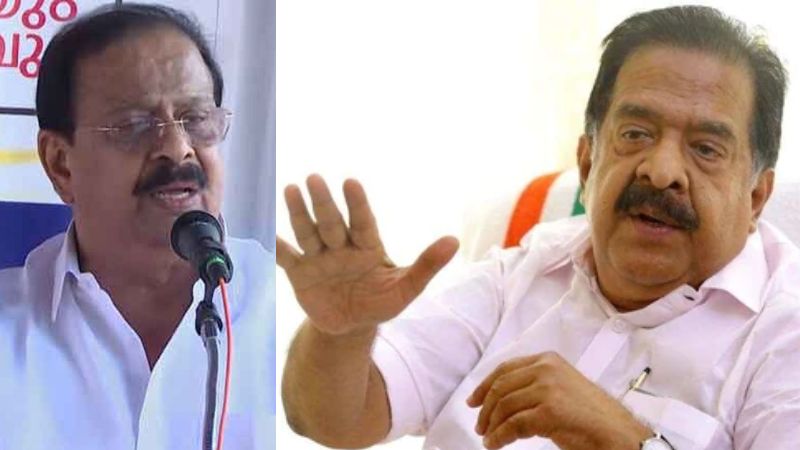 ramesh chennithala support k sudhakaran