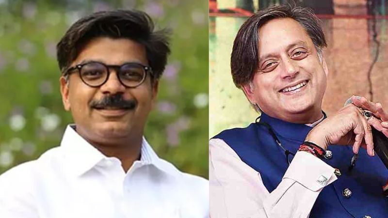 Mathew Kuzhalnatan MLA criticized Shashi Tharoor opponents