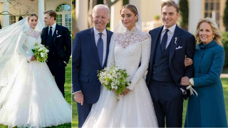 joe biden's granddaughter married at white house
