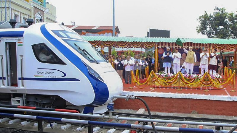 first Vandebharat Express service in South India