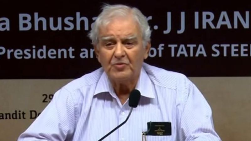 steal man of india jj irani passed away