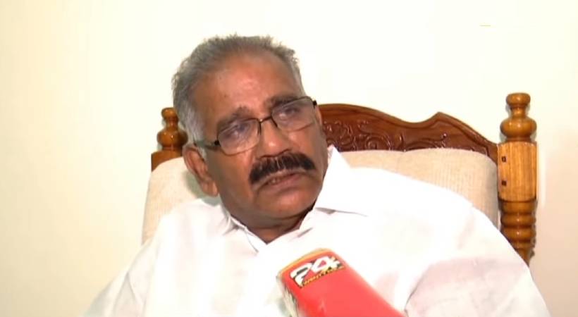 ak saseendran about chancellor issue