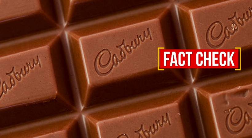 beef in cadbury chocolate 24 fact check
