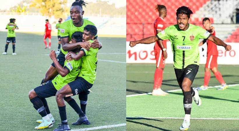 I League Football; Gokulam Kerala FC beat Aizawl