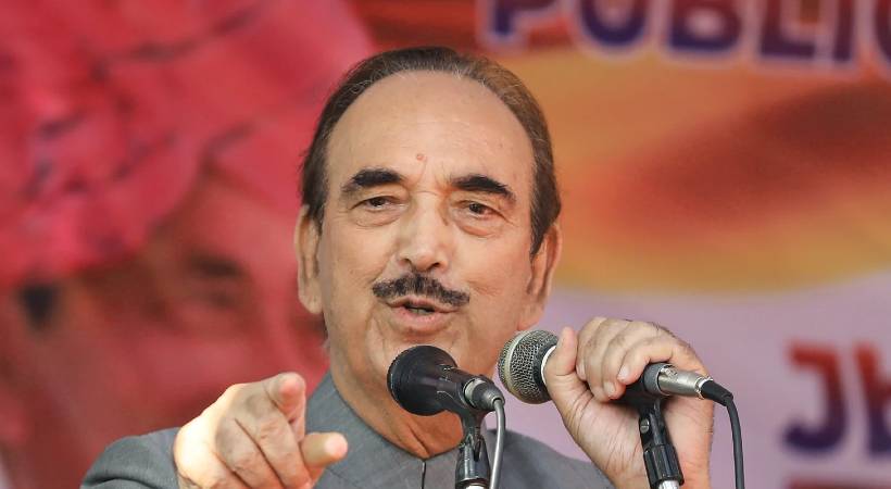 Ghulam Nabi Azad praised congress