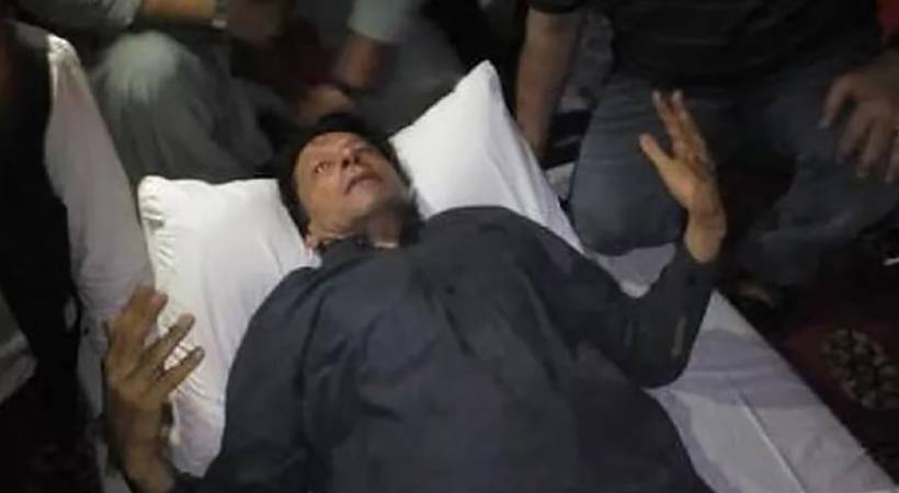 Pakistan ex-prime minister Imran Khan wounded at protest march