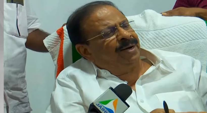 k sudhakaran about bjp entry