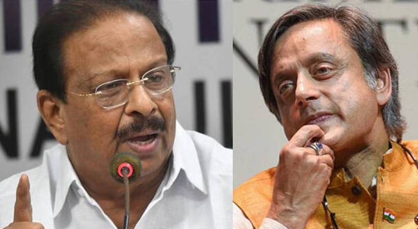 K Sudhakaran will not ban Shashi Tharoor